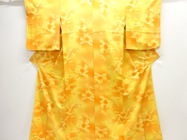 JAPANESE KIMONO / KOMON / BRANCH FLOWER
